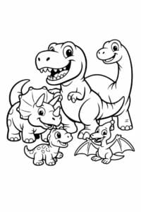tegning af dinosaur i klassisk tegneseriestil – classic cartoon tegning af dinosaur i klassisk tegneseriestil – classic cartoon