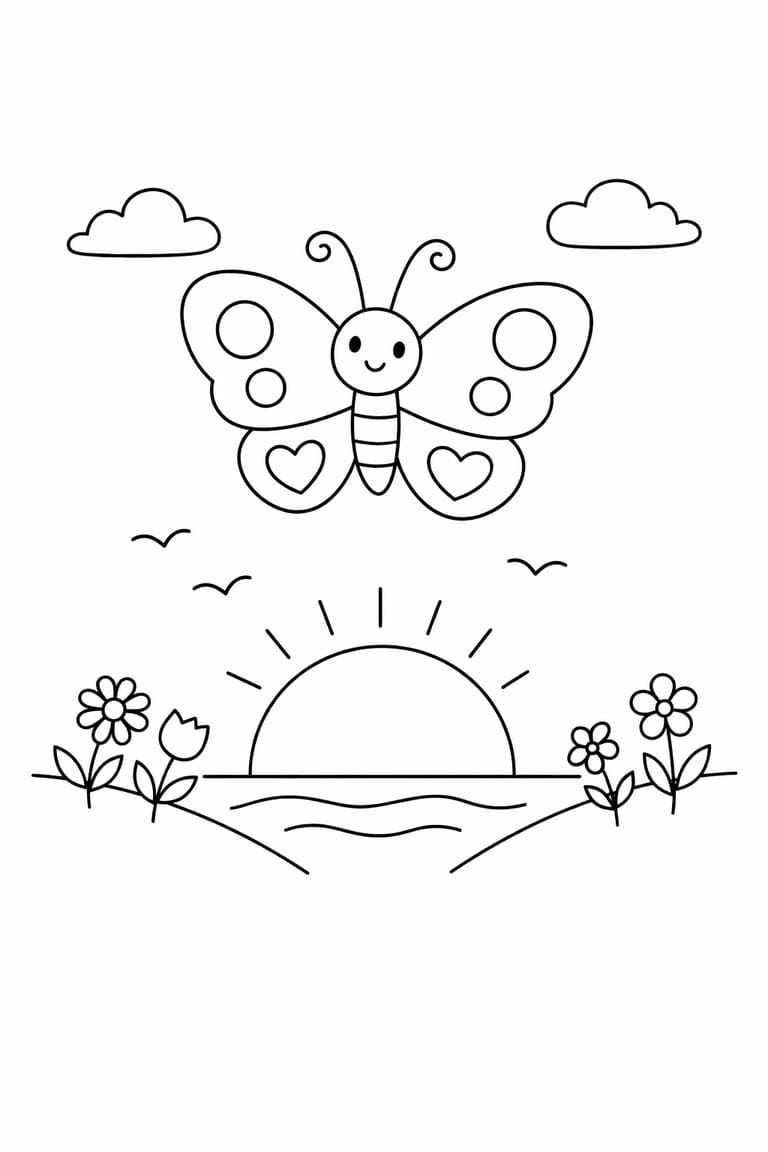 Tegninger Af Sommerfugle Til Print Farvel gning DoodleDrop tegninger-af-sommerfugle-til-print-farvel-gning-doodledrop