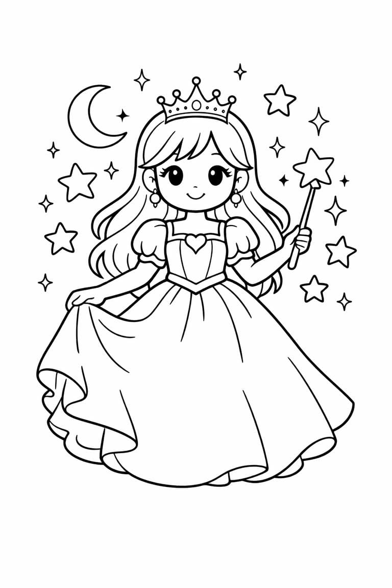 Tegninger Af Prinsesser Til Print Farvel gning DoodleDrop Tegninger Af Prinsesser Til Print Farvel gning DoodleDrop