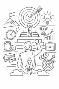 tegning af Motivation career – Professional and clean